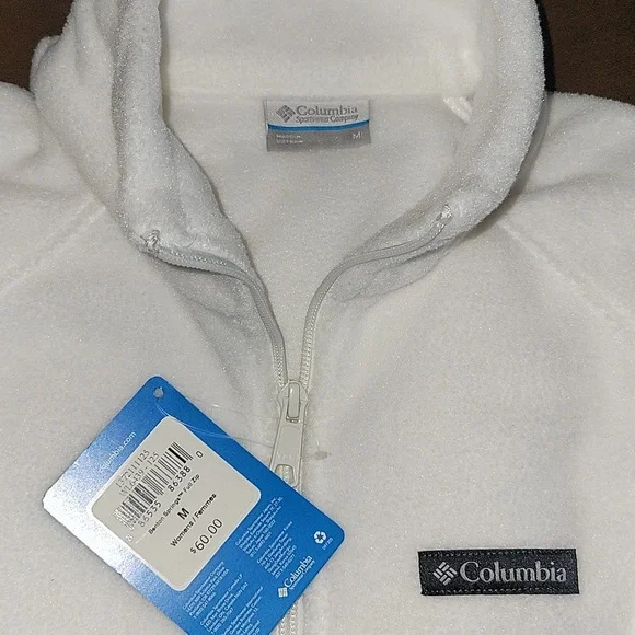 Womens Fleece Columbia Jacket Size M - Picture 6 of 6